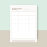Monthly Wellness Tracker