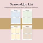 Seasonal Joy List