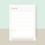 Monthly Wellness Tracker