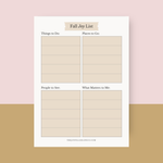 Seasonal Joy List