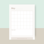 Monthly Wellness Tracker