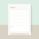 Monthly Wellness Tracker